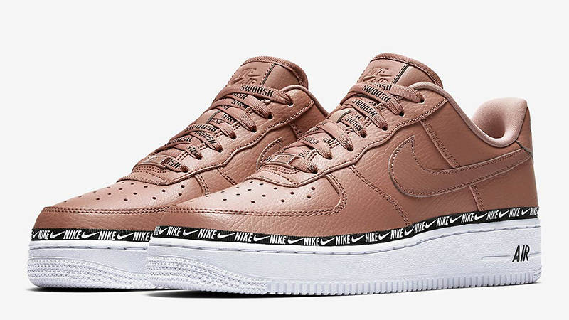 Nike Air Force 1 Premium Low Logo Ribbon Pack Brown