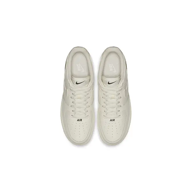 Nike Air Force 1 Stamp Logo Sail Where To Buy TBC The Sole