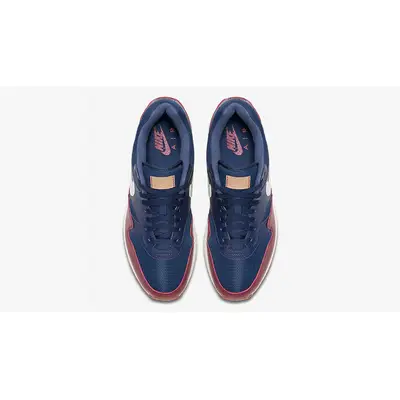 nike air max 1 blue red