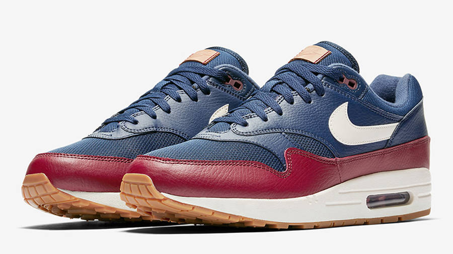 Nike Air Max 1 Blue Red | Where To Buy 