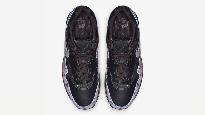 Nike Air Max 1 Logo Print Purple