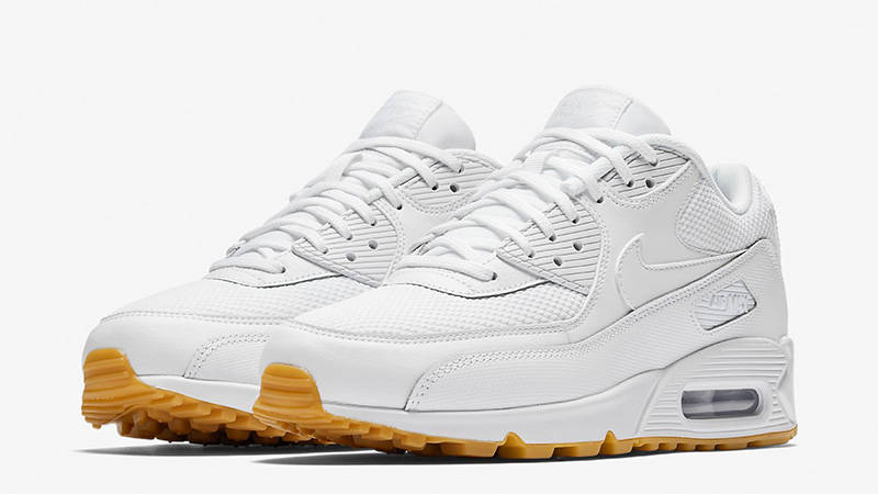 Nike air max shop 90 white gum bottom