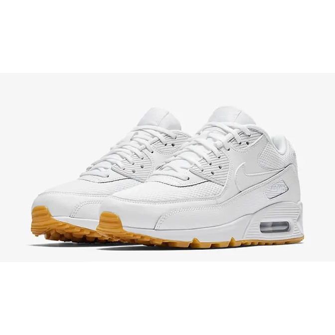 Air max 90 white gum online