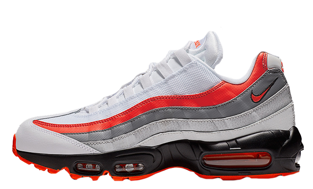Nike Air Max 95 White Crimson 749766-112