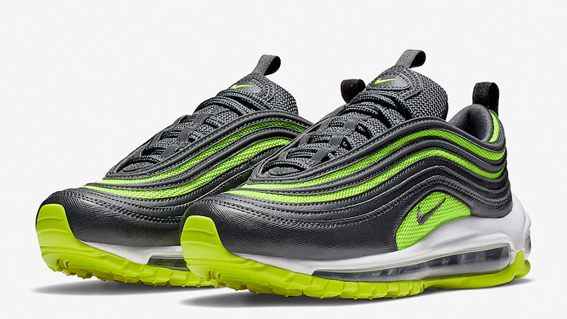 Nike Shoes Black And Lime Green Air Max 97 Nike Air Max 97 Black