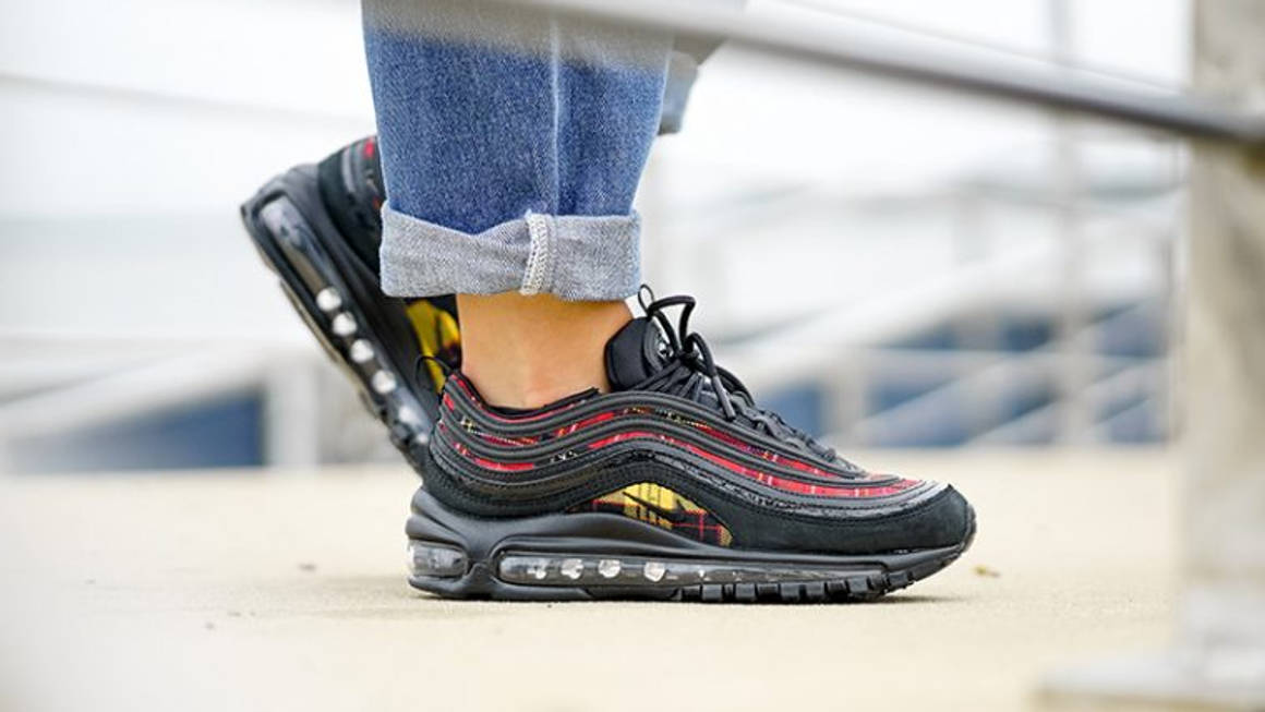 A Closer On Foot Look At Nike's Air 97 "Tartan Pack" | The