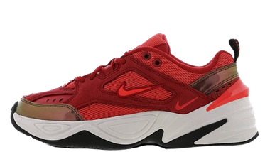 Nike M2K Tekno Red Suede Womens