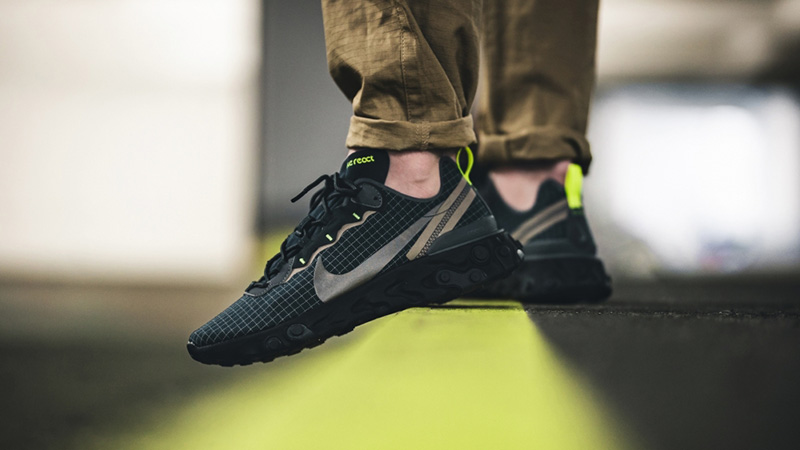 radical Agente grado Nike React Element 55 Green Grid | Where To Buy | CD1503-400 | The Sole  Supplier