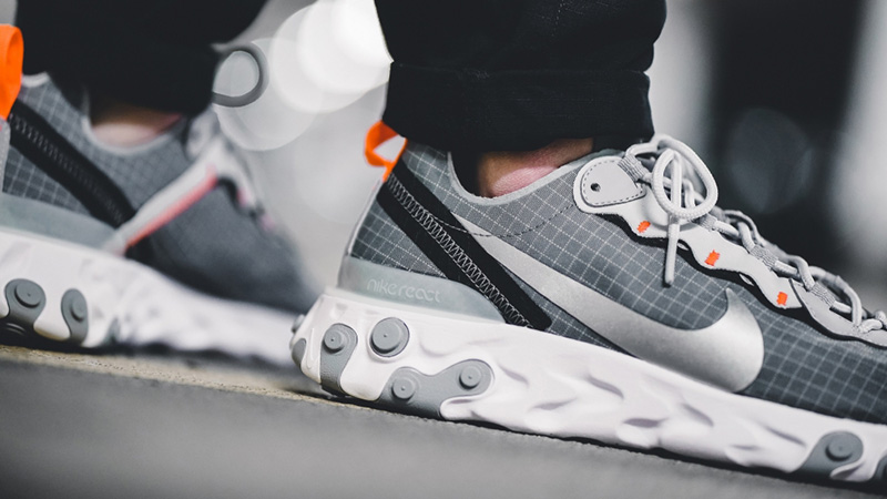 Nike React Element 55 Grey Grid | Where To Buy | CD1503-001 | The Sole  Supplier