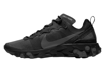 triple black nike react element 55