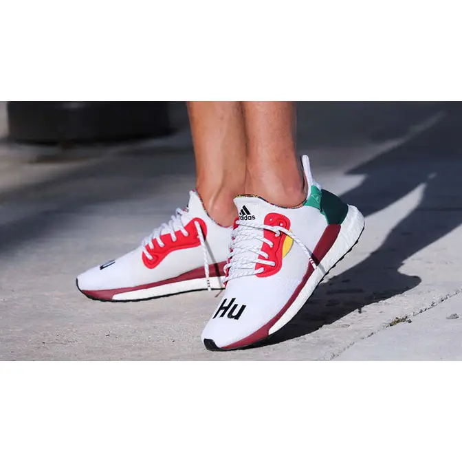 Pharrell Williams x adidas Solar Hu Glide White | Where To Buy 