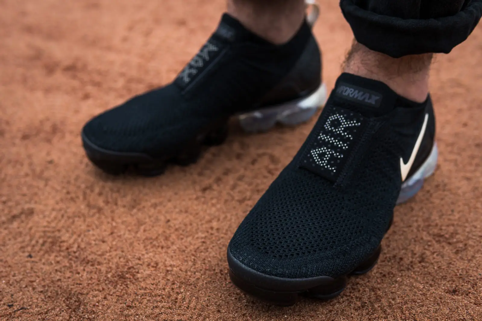 Nike vapormax flyknit hot sale moc black