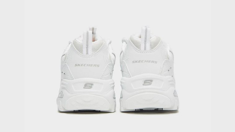 Skechers D'Lites Glam White Womens