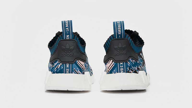 Sneakersnstuff x adidas NMD R1 Datamosh 2.0 Pack Blue