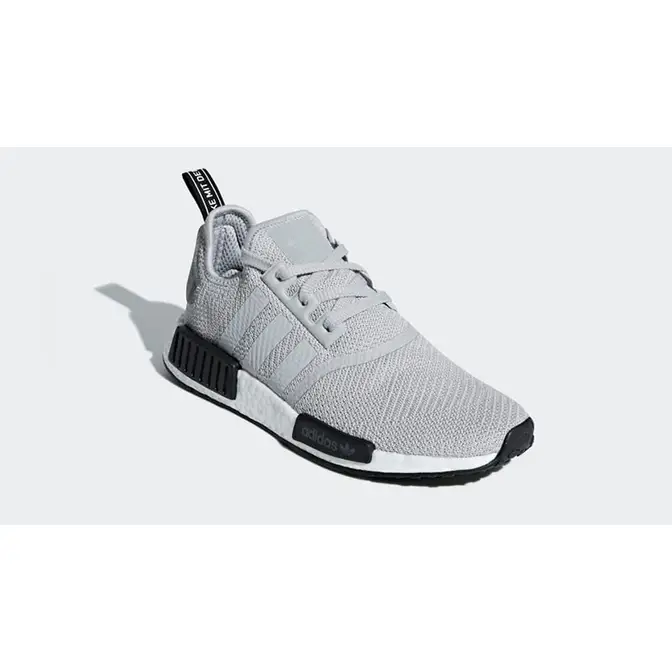 Gray and best sale white nmds