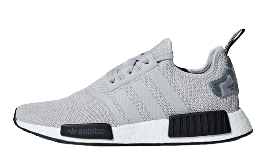 grey and black nmd r1