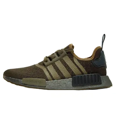 Army green adidas nmd hotsell