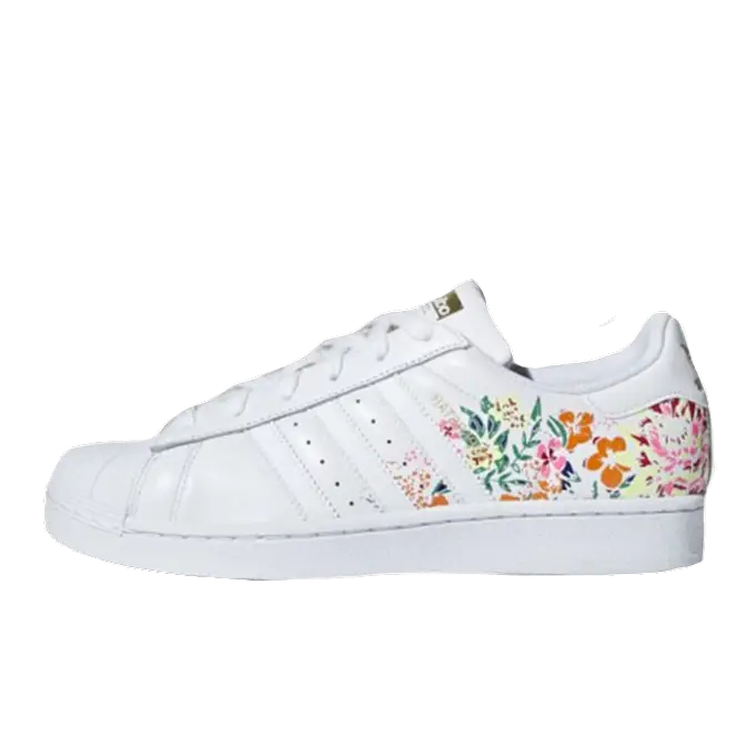 adidas Superstar Flower Embroidery White Where To Buy | DB3495 | The Sole Supplier