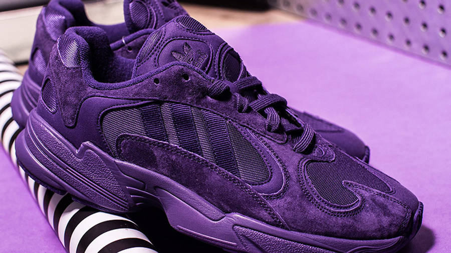 adidas yung 1 purple and grey