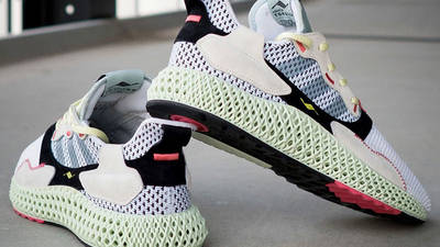 adidas zx 4000 4d white grey linen green