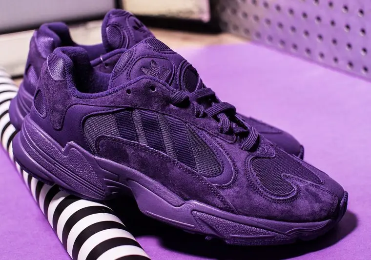 adidas yung womens purple