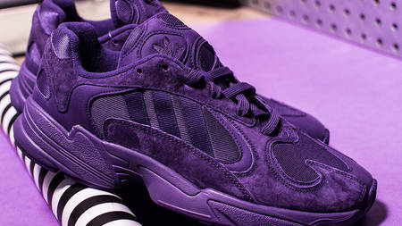 An Eye-Catching Purple Colourway Covers The adidas Yung 1