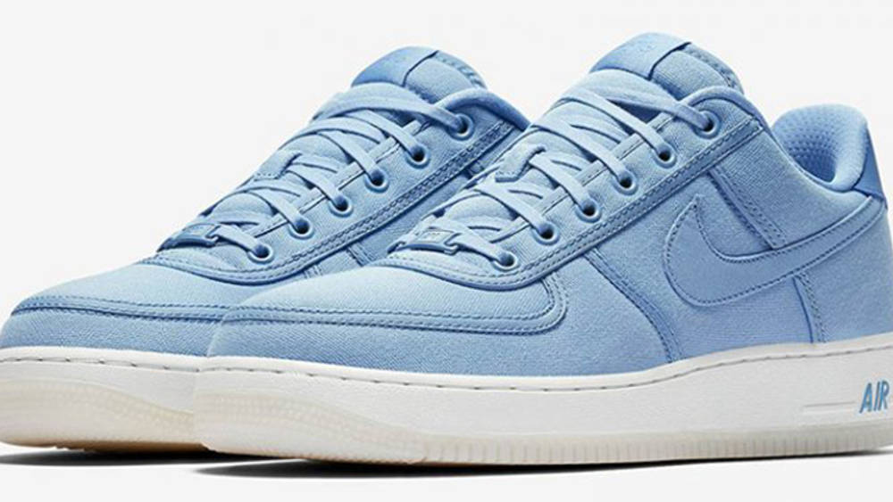 Nike Air Force 1 Canvas Classic Are Dreamy In December Sky4