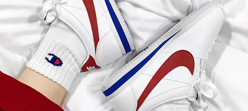 classic cortez flyleather sneaker