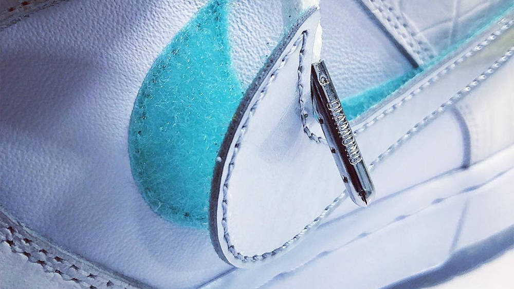 The Diamond Supply Co. x Nike SB Dunk Surfaces In A 'White' Colourway The Diamond Supply Co. x Nike SB Dunk Surfaces In A ‘White’ Colourway