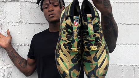 DeAndre Hopkins Teases The BAPE x adidas adizero Football Cleats DeAndre Hopkins Teases The BAPE x adidas adizero Football Cleats