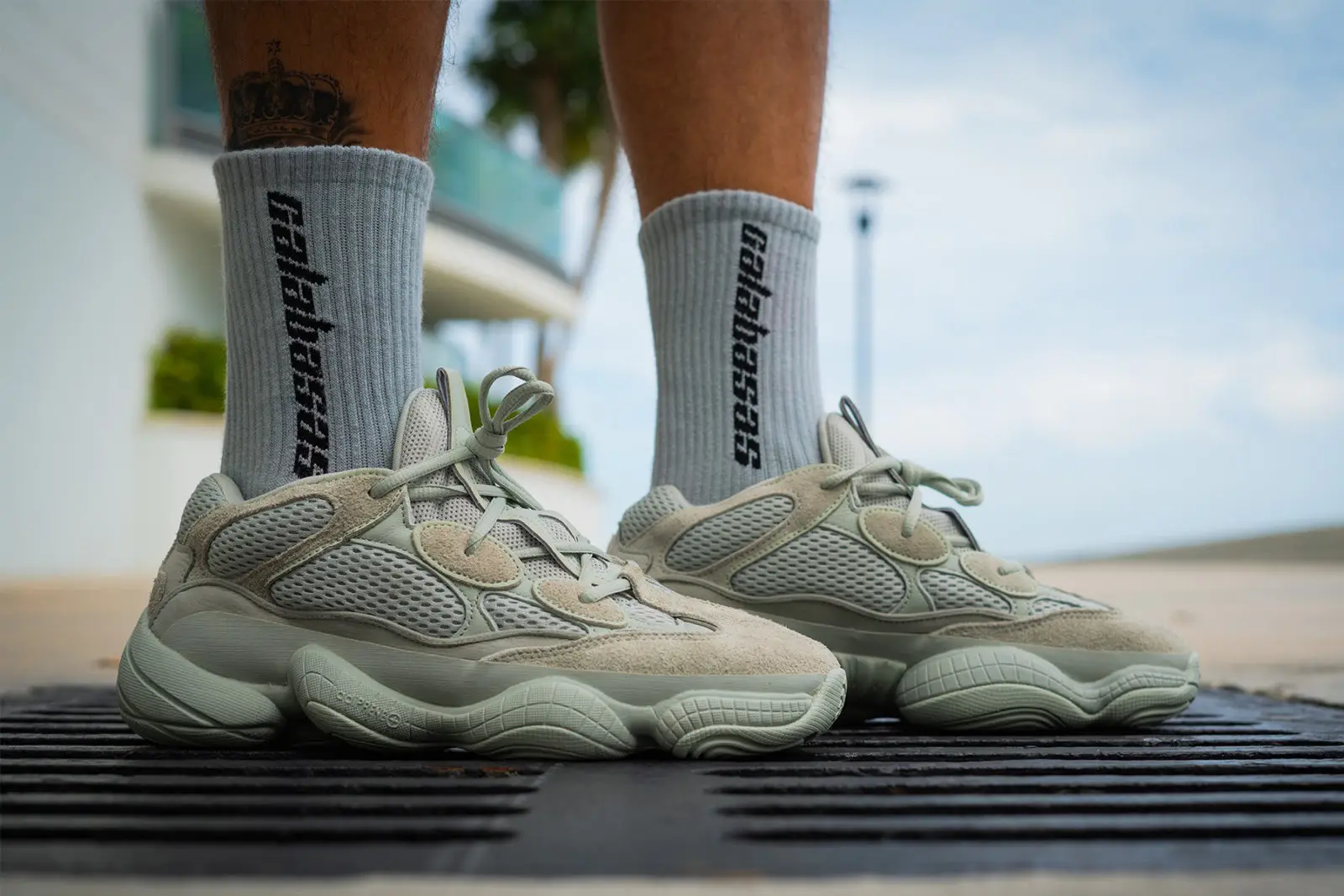 An On Foot Look At The adidas Yeezy 500 Salt The Sole Supplier