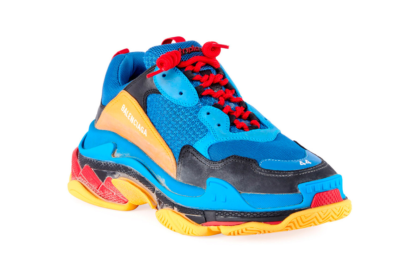 Balenciaga Triple S 'Blue/Orange'