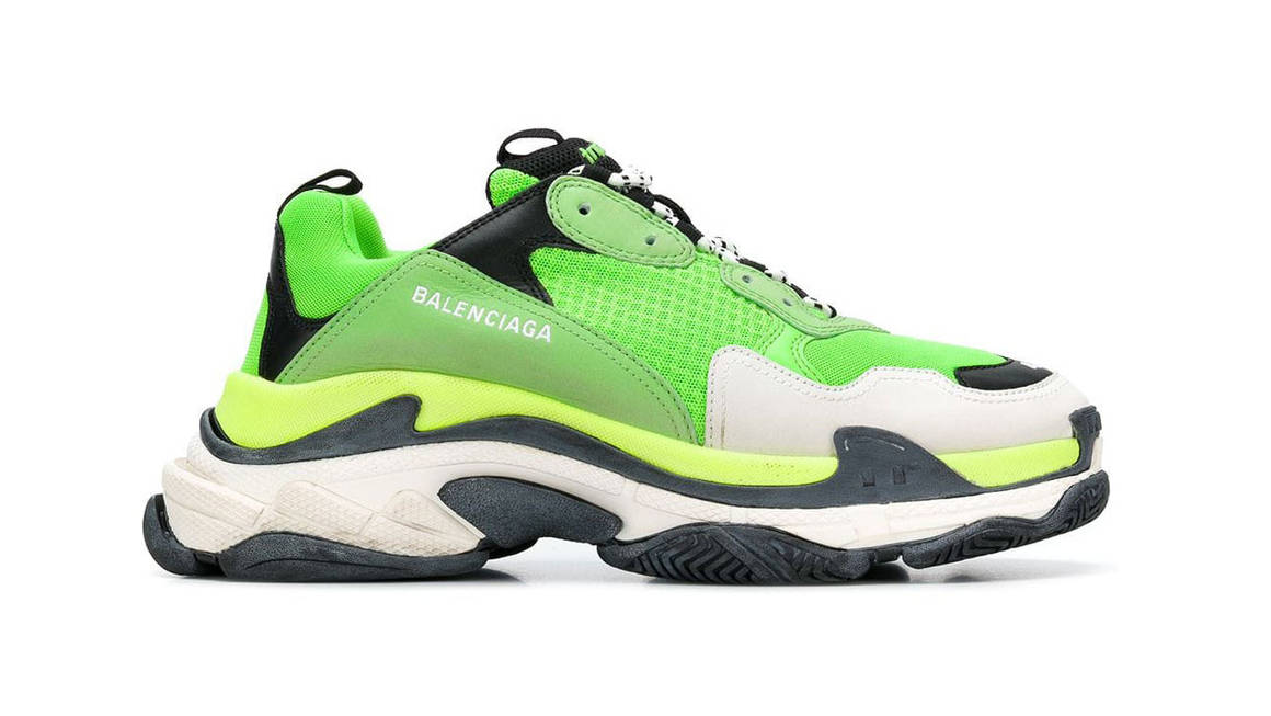 Balenciaga's Latest Triple S Will Make You Green With Envy