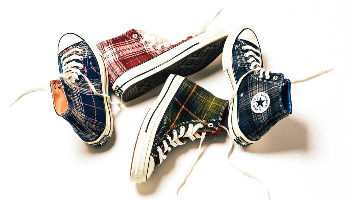 Check Out The Converse Chuck Taylor All Star 70 Hi &#8216;Heritage Plaid&#8217; Collection