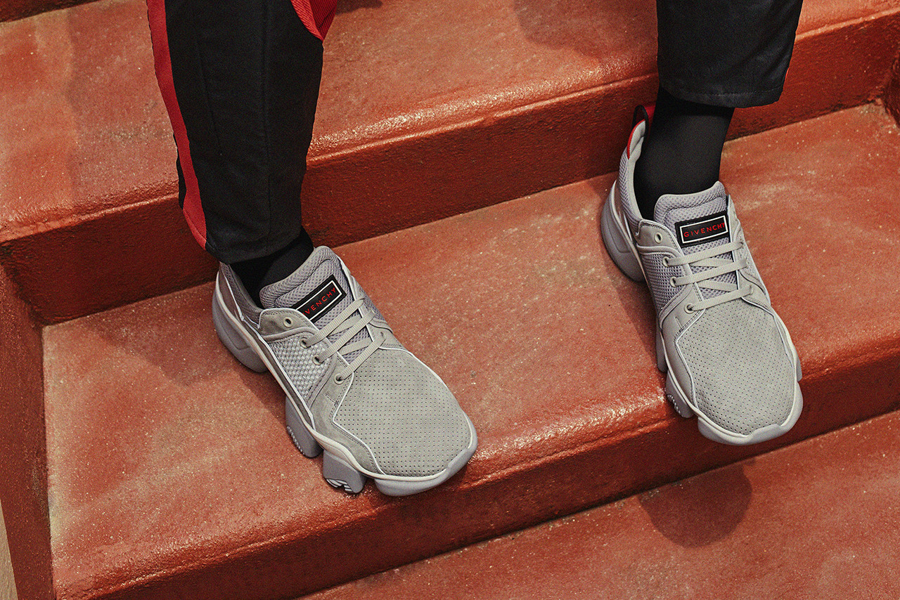 givenchy jaw chunky sneakers