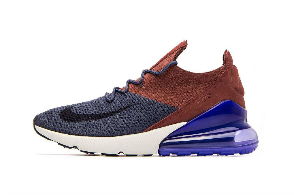 Thanos Vibes Feature On The Nike Air Max 270 Flyknit ‘Thunder Blue’