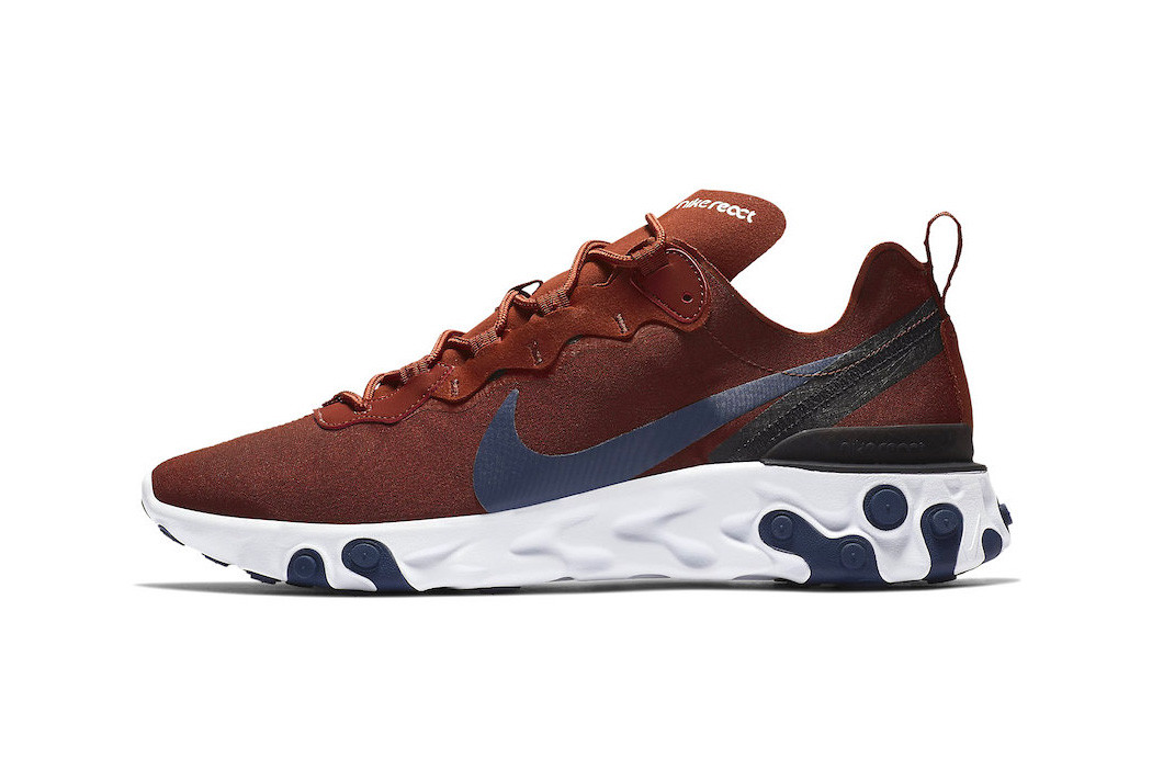 Nike Preps For Autumn With A New React Element 55 Colourway