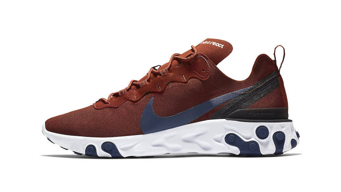 Nike Preps For Autumn With A New React Element 55 Colourway