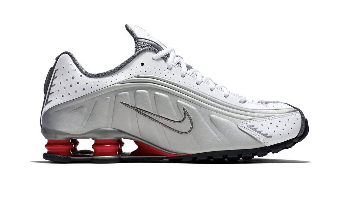 Nike Are Set To Revive The Shox R4 In A &#8216;Metallic Silver/Comet Red&#8217; Colourway