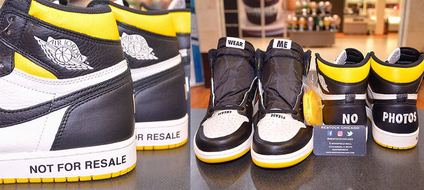 no resale