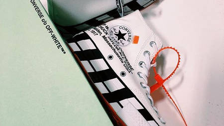 Images Of Upcoming Off-White x Converse Sneakers Are Leaked Images Of Upcoming Off-White x Converse Sneakers Are Leaked