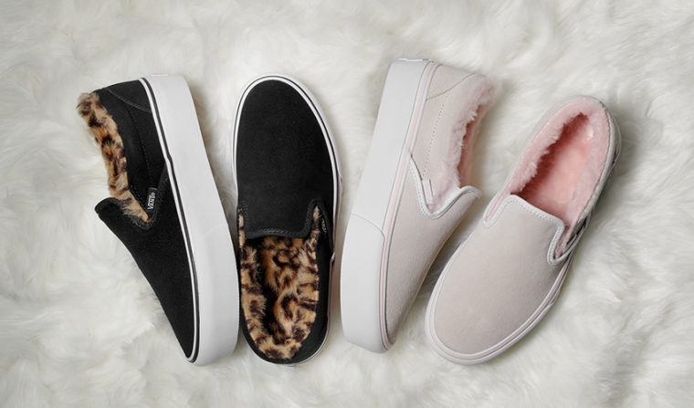 vans fuzzy leopard pack