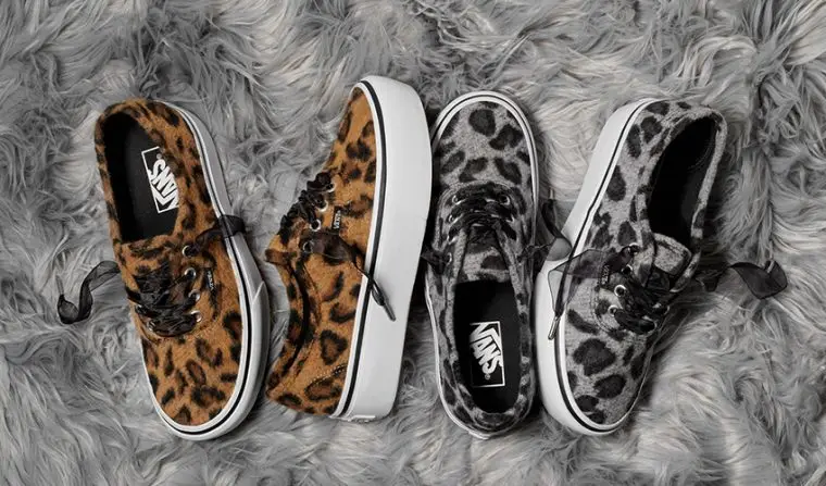 Fuzzy leopard sale vans