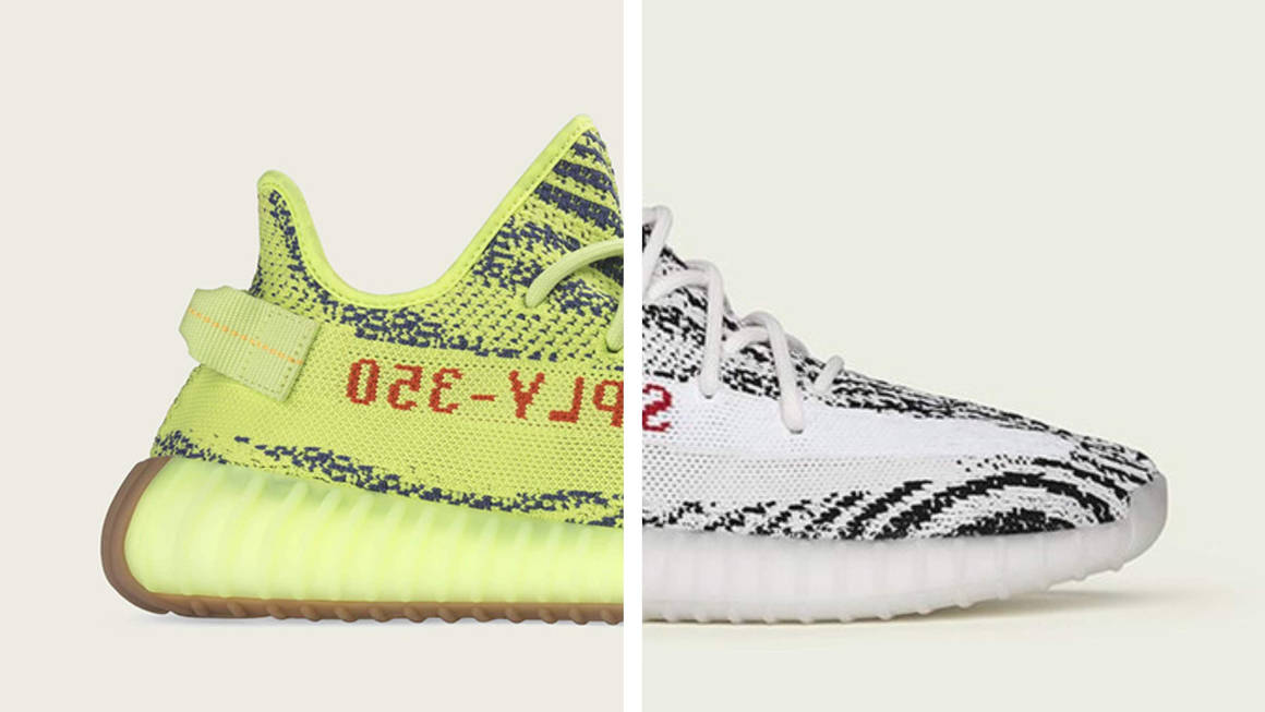 The adidas Yeezy Boost 350 V2 &#8216;Zebra&#8217; And &#8216;Semi Frozen Yellow&#8217; Restock Date Gets Pushed Back