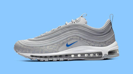 Nike Goes Loco For Logos With The New Air Max 97 'Wolf Grey' Nike Goes Loco For Logos With The New Air Max 97 'Wolf Grey'
