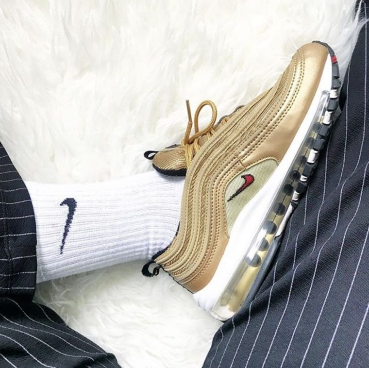nike air max 97 metallic gold