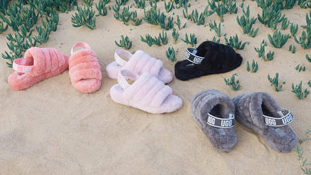 Celebrate Cosy Season With UGG's Fluffy Logo Slides Celebrate Cosy Season With UGG's Fluffy Logo Slides