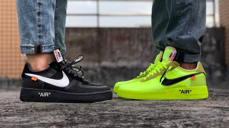 Take An On-Foot Look At The Upcoming Off-White x Nike Air Force 1 Black & Volt Take An On-Foot Look At The Upcoming Off-White x Nike Air Force 1 Black & Volt