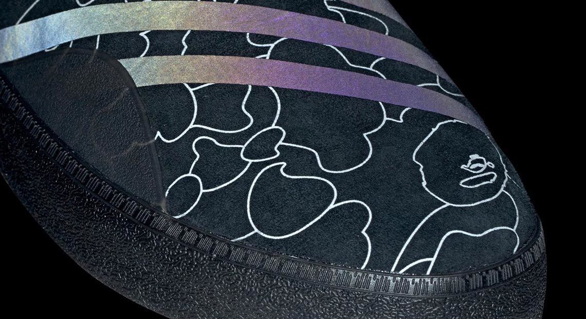 A Sneak Peek At The Next BAPE x adidas Sneaker