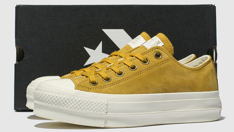 Converse All Star Yellow White